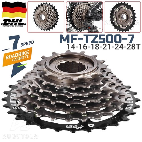 Shimano ritzel fach tz500 - 7-fach, mf-tz500