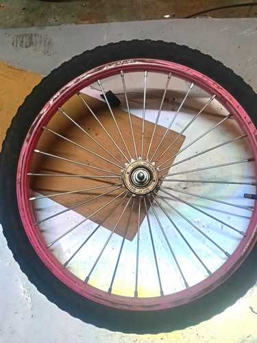 Fahrrad hinterrad 20zoll rosa - fahrrad,